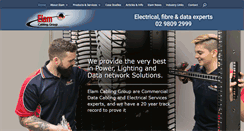 Desktop Screenshot of elam.com.au