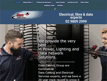 Tablet Screenshot of elam.com.au